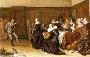 Pieter Codde Dancing Party oil painting on canvas